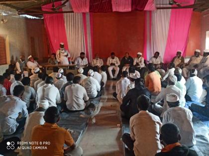 Meeting of farmers regarding land to oppose expansion of railway line | रेल्वे मार्गाचे विस्तारीकरण विरोध जमिनीसंदर्भात शेतकऱ्यांची बैठक