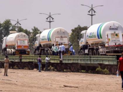 Seven tankers of Oxygen Express will arrive in Nashik today | ऑक्सिजन एक्स्प्रेसचे सात टँकर्स आज नाशकात दाखल होणार 