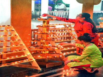 Deepawasav in Balaji Temple | बालाजी मंदिरात ‘दीपोत्सव’