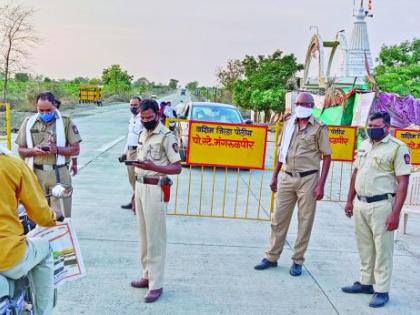 There is no unlicensed entry in Washim district; Police deployed at the border | वाशीम जिल्ह्यात विनापरवाना प्रवेश नाही; सीमेवर पोलीस तैनात