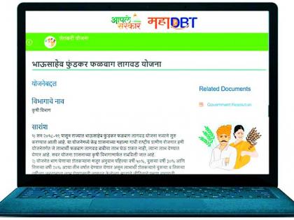 Only 4,290 farmers are registered on the MahaDBT portal | महाडीबीटी पोर्टलवर केवळ 4 हजार 290 शेतकऱ्यांची नोंदणी