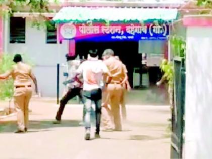 The police constable of Dahegaon reprimanded the complainant | दहेगावच्या ठाणेदाराने तक्रारकर्त्यास बदडले The police constable of Dahegaon reprimanded the complainant | दहेगावच्या ठाणेदाराने तक्रारकर्त्यास बदडले