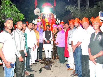  The procession for the birth anniversary of Maharishi Valmik | महर्षी वाल्मीक यांच्या जयंतीनिमित्त मिरवणूक