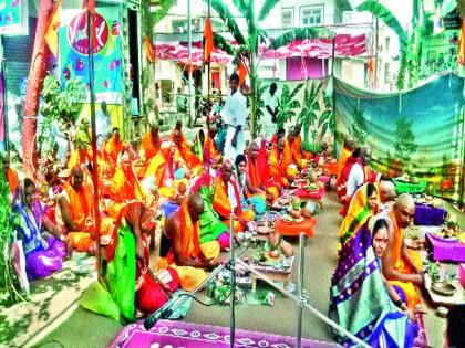  Praniprutta ceremony in the temple of Brahmangaon | ब्राह्मणगाव  येथील मंदिरात प्राणप्रतिष्ठा सोहळा