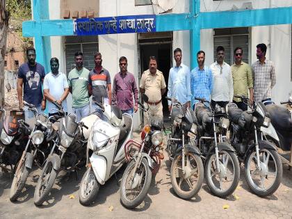 Minor boy with 9 bikes in police custody | चाेरीतील ९ दुचाकींसह अल्पवयीन मुलगा पोलिसांच्या ताब्यात