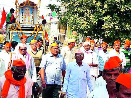 Rashtrasantak Palkhi in Vadad | वडसात राष्ट्रसंताची पालखी