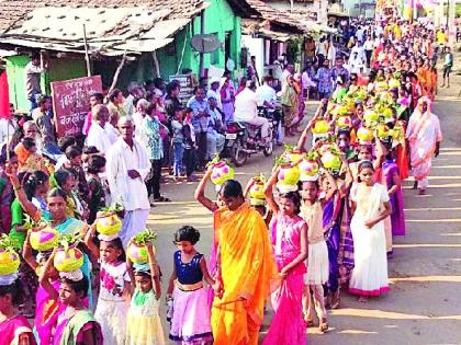 City of Maharishi Valmiki's palanquin | महर्षी वाल्मिकीच्या पालखीने शहर दुमदुमले