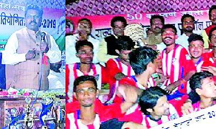 Nagpur tops in football tournament | फुटबॉल स्पर्धेत नागपूरचा संघ अव्वल