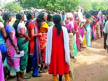 Health check up of 1342 people in Jimalagatta | जिमलगट्टात १,३४२ जणांची आरोग्य तपासणी