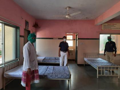  Separation room in Samarth Gurupeeth | समर्थ गुरुपीठात विलगीकरण कक्ष