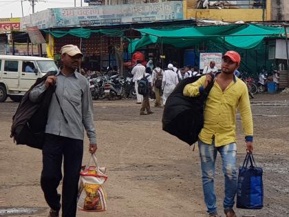  Bus service jam, passengers' arrival | बससेवा ठप्प, प्रवाशांचे हाल