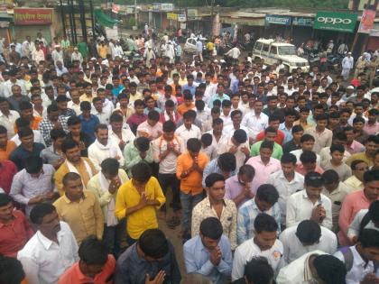 Full response in Bhokardan, Jaffarabad | भोकरदन, जाफराबाद तालुक्यात बंदला प्रतिसाद