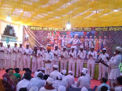 The story of Akal Harinam Week of Kalyan at Nandurwadi | नांदूरवैद्य येथे काल्याच्या किर्तनाने अखंड हरीनाम सप्ताहाची सांगता