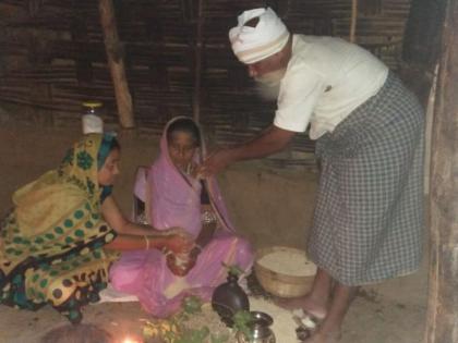 Kanimata puja for abundant food | मुबलक अन्नधान्यासाठी कणीमाता पूजन
