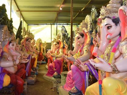 More than 20 thousand statues have taken shape | 20 हजारापेक्षा अधीक मूर्त्ीनी घेतलाय आकार