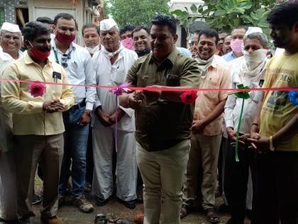 Launch of water use organization at Kirtagali | कीर्तागळी येथे पाणीवापर संस्थेचा शुभारंभ