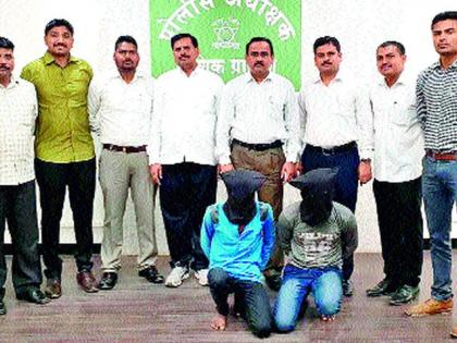 Vehicle picking and homemade robbery arrested two | वाहनचोरी, घरफोड्या करणाऱ्या दोन सराईतांना अटक