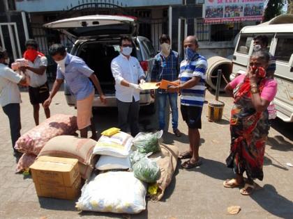 Helping Idli and Dosa makers, helping all India Koli community, helping Dhari | ईडली आणि डोसा बनविणाऱ्यांना मदतीचा हात पुढे, अखिल भारतीय कोळी समाजाची मदत, धारीवीत मदत