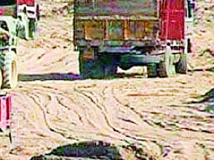 The penalty for sand theft is also not paid | रेती चोरीचा दंडही भरला जात नाही