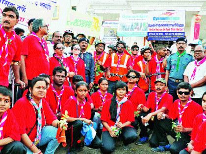 Welcome to the 'Cape Hope Alive' cycle rally | ‘क ीप होप अलाइव्ह’ सायकल रॅलीचे स्वागत