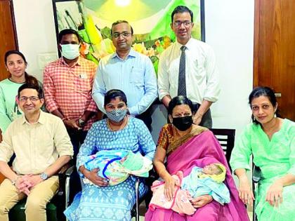 Two major surgeries performed on a 19-day-old baby | १९ दिवसांच्या बाळावर केल्या दोन मोठ्या शस्त्रक्रिया