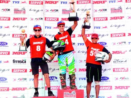  National Motocross Supercross Championship: Pune's Rigveda 'Best Rider' | नॅशनल मोटोक्रॉस सुपरक्रॉस चॅम्पियनशिप : पुण्याचा ऋग्वेद ‘बेस्ट रायडर’