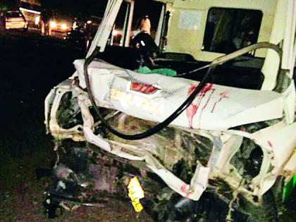 Accident on Akola National highway: Four people killed from Nagpur | अकोला राष्ट्रीय महामार्गावर भीषण अपघात: नागपुरातील चौघे ठार