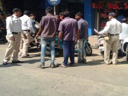 from 110 byrled drivers recovered 20 thousand rupees in Dombivli | डोंबिवलीत ११० बेशिस्त वाहनचालकांकडून २० हजारांचा दंड वसूल