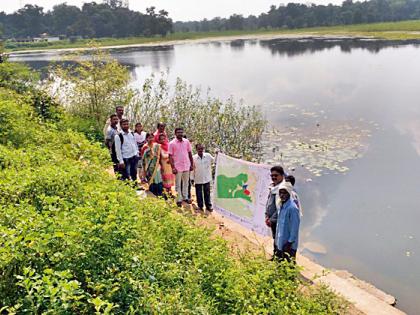 Water conservation planning in Piedra | पेंढरीत जलसंधारणाचे नियोजन