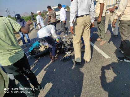 Three seriously injured in two accidents | दोन अपघातात तीन गंभीर जखमी