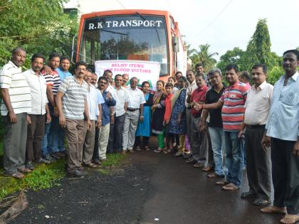 Kerala Floods Gather five tons of grains from Ratnagiri for Kerli disasters | Kerala Floods : केरळी आपद्ग्रस्तांसाठी रत्नागिरीतून पाच टन धान्य गोळा