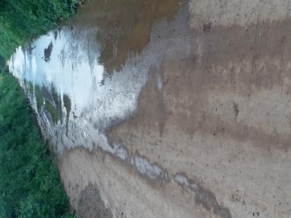 Cement concrete road underwater | सिमेंट कॉँक्रीटचा रस्ता पाण्याखाली