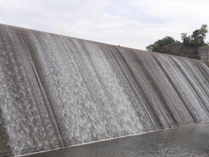 Garbardi dam overflow | गारबर्डी धरण ओव्हर फ्लो