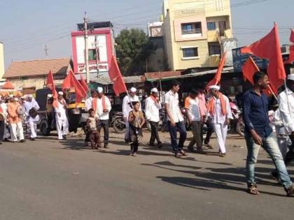  Departure of Dindi from Nandurshingoate on Alandi | नांदूरशिंगोटे ते आळंदी पायी दिंडीचे प्रस्थान