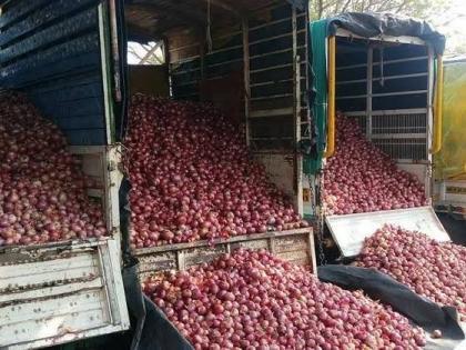 Onion prices plummeted in Chalisgaon market | चाळीसगावच्या बाजारात कांद्याचे भाव गडगडले