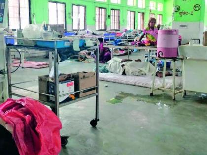 ऑक्सिजन साेडा, साधा जनरेटरही नाही, काेविड केअर सेंटरमध्ये रुग्ण घामाघूम