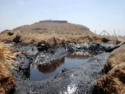  Chemically drained sewage near Bhangatima fort | भांगतीमाता गडाजवळ रसायनयुक्त सांडपाणी सोडले