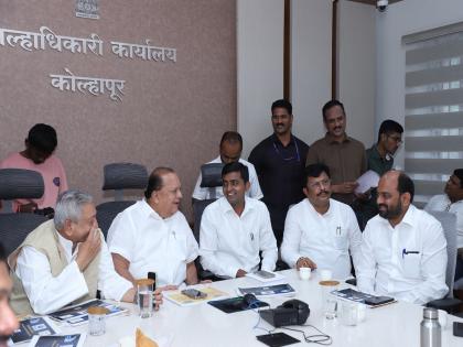 Blacklist Satara Kagal highway contractor, Public representatives including Minister Hassan Mushrif made the demand | सातारा-कागल महामार्ग ठेकेदारास काळ्या यादीत टाका, मंत्री मुश्रीफांसह लोकप्रतिनिधींनी केली मागणी Blacklist Satara Kagal highway contractor, Public representatives including Minister Hassan Mushrif made the demand | सातारा-कागल महामार्ग ठेकेदारास काळ्या यादीत टाका, मंत्री मुश्रीफांसह लोकप्रतिनिधींनी केली मागणी
