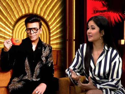 Katrina Kaif Suggests Suhaagdin Idea After Alia Bhatt Called Suhaagraat A Myth Koffee With Karan 7 Promo | Koffee With Karan 7 : करण जोहरच्या शोमध्ये ‘सुहागरात’बद्दल हे काय बोलून गेली कतरिना कैफ?