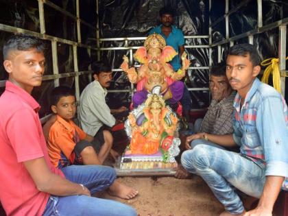 Bappa sangam ...! | बाप्पा विराजमान...!