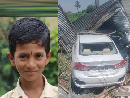 A school student died on the spot after a speeding car rammed into Raswantigriha in sangli | Sangli News: भरधाव मोटार रसवंतीगृहात घुसून विद्यार्थी ठार, चालक झाला पसार