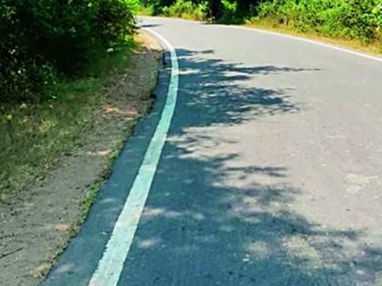 Rajpur-Nakadongri road after the accident was 'like' | अपघातानंतरही राजापूर-नाकाडोंगरी रस्ता ‘जैसे थे’ Rajpur-Nakadongri road after the accident was 'like' | अपघातानंतरही राजापूर-नाकाडोंगरी रस्ता ‘जैसे थे’