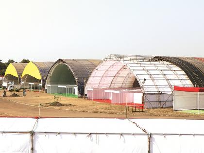  Preparation of state-level agricultural exhibition in the last phase! | राज्यस्तरीय कृषी प्रदर्शनाची तयारी अंतिम टप्प्यात!