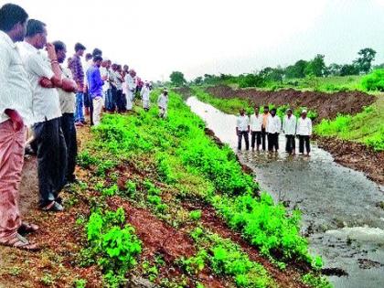 The cat's water reached the shear | मांजरपाड्याचे पाणी कातरणी येथे पोहोचले