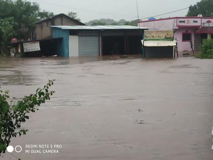 Precipitation in the eastern part of Igatpuri | इगतपुरीच्या पूर्व भागात पावसाचा हाहाकार