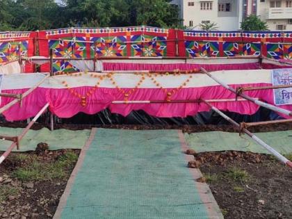 Artificial ponds for first stage immersion | पहिल्या टप्प्यातील विसर्जनासाठी कृत्रिम तलाव Artificial ponds for first stage immersion | पहिल्या टप्प्यातील विसर्जनासाठी कृत्रिम तलाव