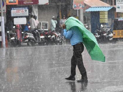 Heavy rains in Abhona area, saving lives of crops | अभोणा परिसरात जोरदार पाऊस,पिकांना जीवदान