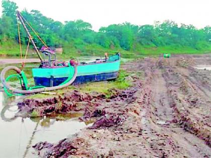 The sand dunes in six valleys have expired | सहा घाटातील वाळूउपशाची मुदत संपली