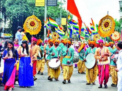 Procession from the city of Siddhi Thakur | सिद्धी तपस्वींची शहरातून मिरवणूक