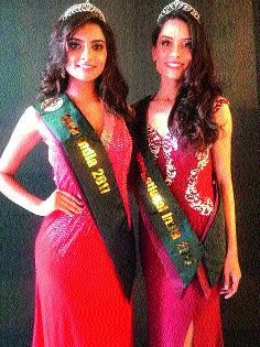 Sharia Torne of Nashik, winner of Bhairavi Burood National Beauty Championship | नाशिकच्या श्रिया तोरणे, भैरवी बुरड राष्ट्रीय सौंदर्य स्पर्धेत विजेत्या